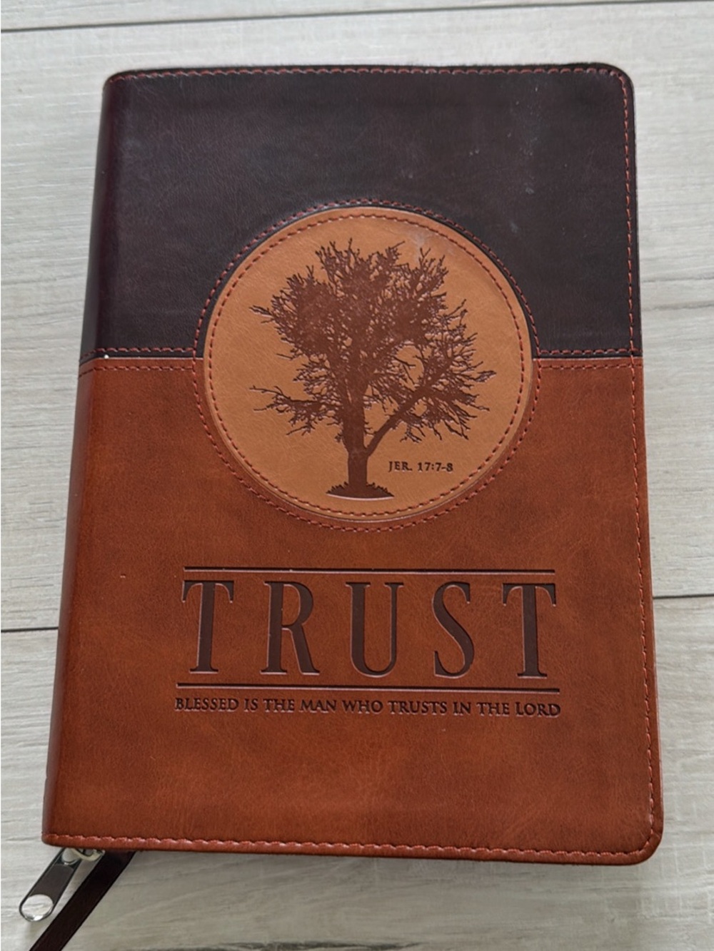 Christian Art Gifts Trust Leather Journal